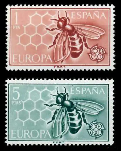 SPANIEN 1962 Nr 1340-1341 postfrisch 9B03D6