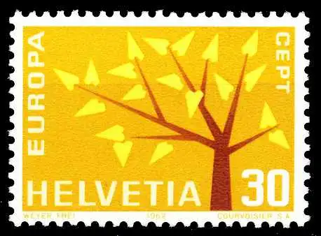 SCHWEIZ 1962 Nr 756 postfrisch SA1DD6A