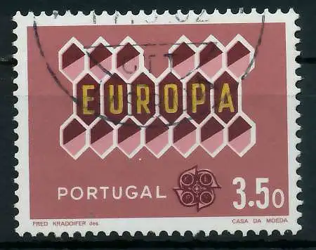 PORTUGAL 1962 Nr 929 gestempelt 9B045A