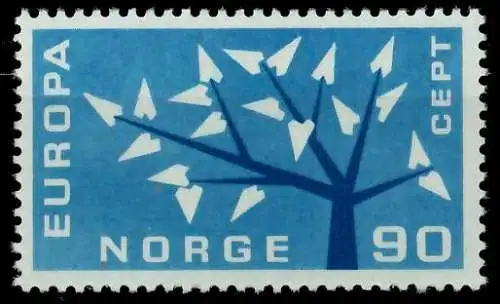 NORWEGEN 1962 Nr 477 postfrisch SA1DDE2