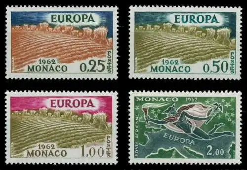 MONACO 1962 Nr 695-698 postfrisch SA1DE16