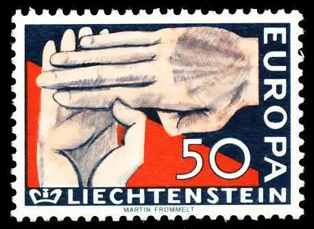 LIECHTENSTEIN 1962 Nr 418 postfrisch SA1DE56