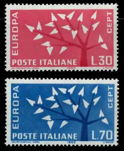 ITALIEN 1962 Nr 1129-1130 postfrisch SA1DE72