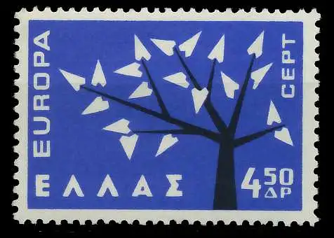 GRIECHENLAND 1962 Nr 797 postfrisch SA3146A