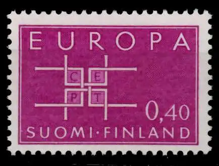 FINNLAND 1963 Nr 576 postfrisch SA315E6