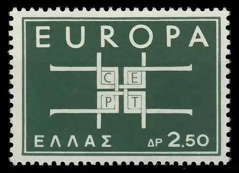 GRIECHENLAND 1963 Nr 821 postfrisch 9B0762