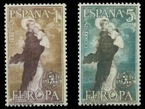 SPANIEN 1963 Nr 1411-1412 postfrisch SA3188A