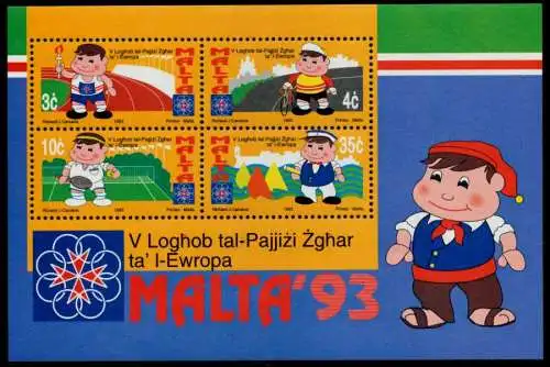 MALTA Block 12 postfrisch S561372