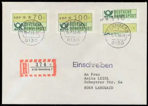 BRD ATM1-110 BRIEF MIF STARNBERGER SPRINGER 7E222E