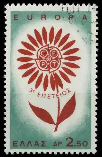 GRIECHENLAND 1964 Nr 858 gestempelt 9B8A2E