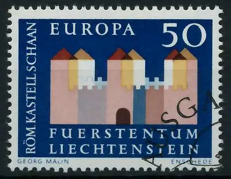 LIECHTENSTEIN 1964 Nr 444 gestempelt 9B8B3A