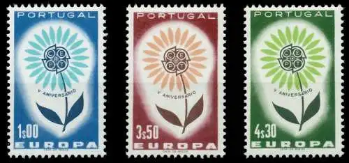 PORTUGAL 1964 Nr 963-965 postfrisch 9B8BDE