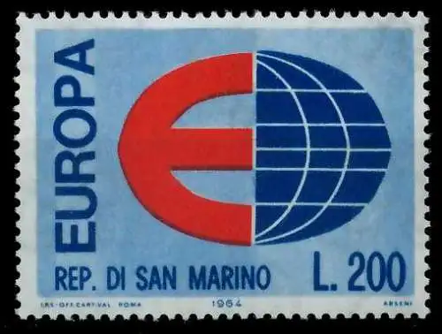 SAN MARINO 1964 Nr 826 postfrisch 9B8C0A