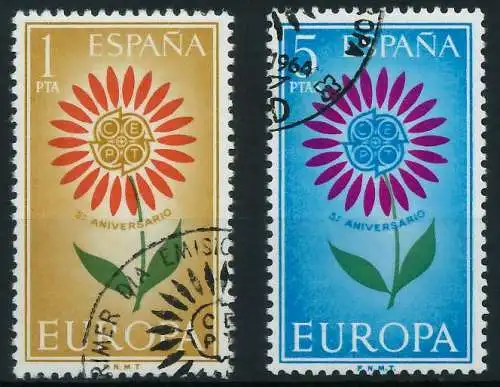 SPANIEN 1964 Nr 1501-1502 gestempelt 9B8C4A