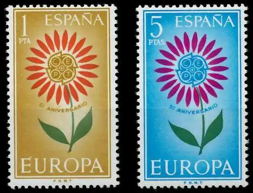 SPANIEN 1964 Nr 1501-1502 postfrisch 9B8C5A
