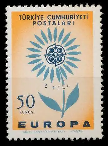 TÜRKEI 1964 Nr 1917 postfrisch SA469D2