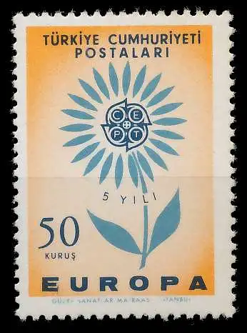 TÜRKEI 1964 Nr 1917 postfrisch SA469D6