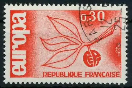 FRANKREICH 1965 Nr 1521 gestempelt 9B8DD2