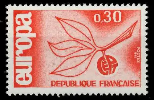 FRANKREICH 1965 Nr 1521 postfrisch SA46B42