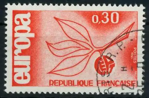 FRANKREICH 1965 Nr 1521 gestempelt 9B8DDE