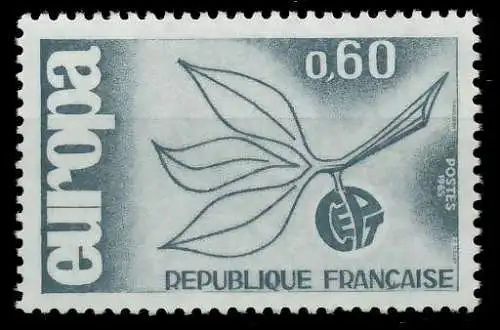 FRANKREICH 1965 Nr 1522 postfrisch SA46B4A