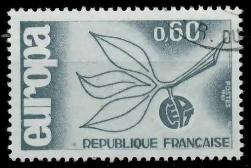 FRANKREICH 1965 Nr 1522 gestempelt 9B8DEE