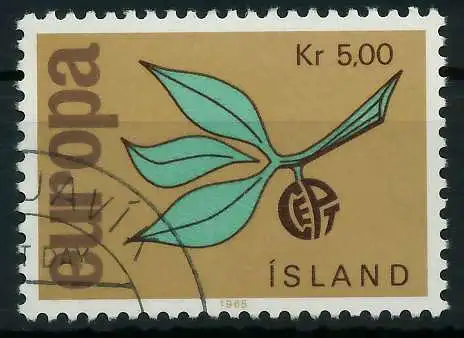 ISLAND 1965 Nr 395 gestempelt 9B8E8E