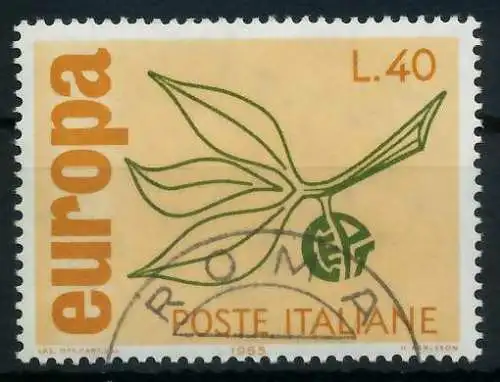 ITALIEN 1965 Nr 1186 gestempelt 9B8EB6