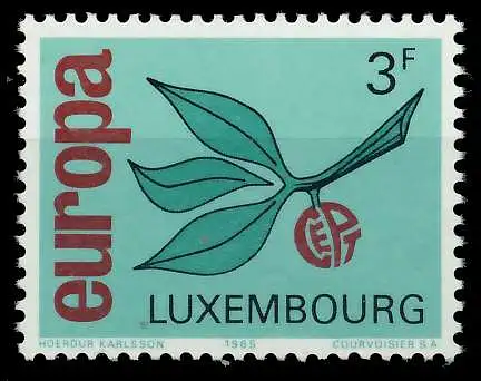 LUXEMBURG 1965 Nr 715 postfrisch S7AD81E