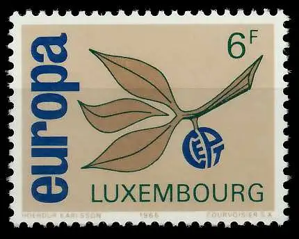 LUXEMBURG 1965 Nr 716 postfrisch S7AD832