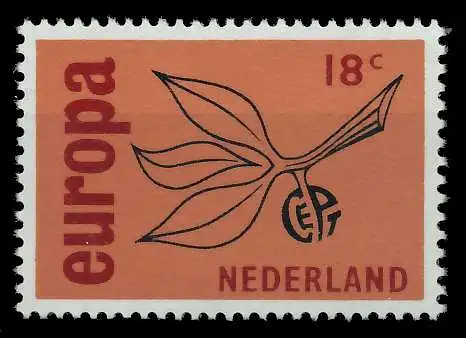 NIEDERLANDE 1965 Nr 848 postfrisch S7AD89E
