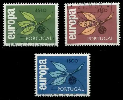PORTUGAL 1965 Nr 990-992 gestempelt 9C7DE6