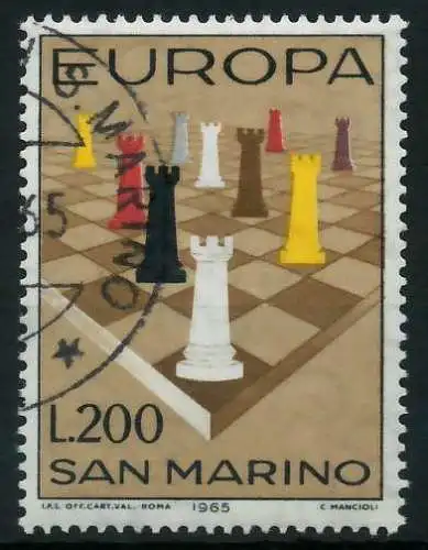 SAN MARINO 1965 Nr 842 gestempelt 9C7E0A