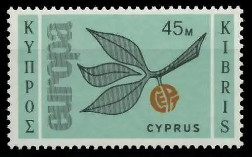 ZYPERN 1965 Nr 259 postfrisch S7AD9AE
