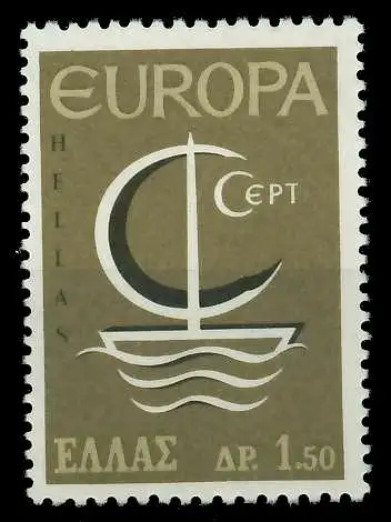 GRIECHENLAND 1966 Nr 919 postfrisch SA46EFA