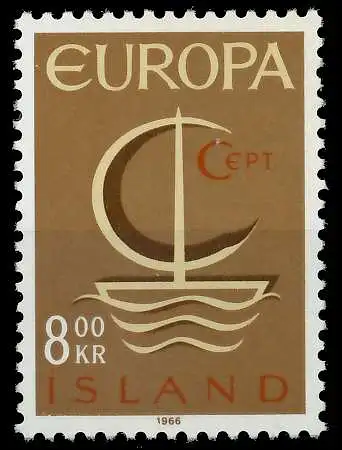 ISLAND 1966 Nr 405 postfrisch SA46F5A