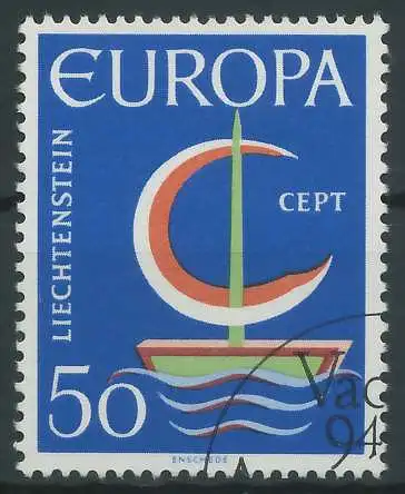 LIECHTENSTEIN 1966 Nr 469 gestempelt 9C805E