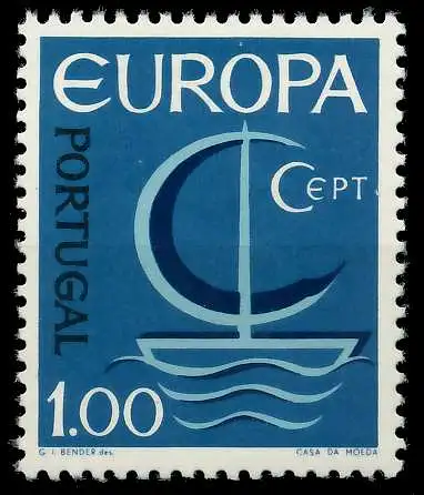 PORTUGAL 1966 Nr 1012 postfrisch 9C812E