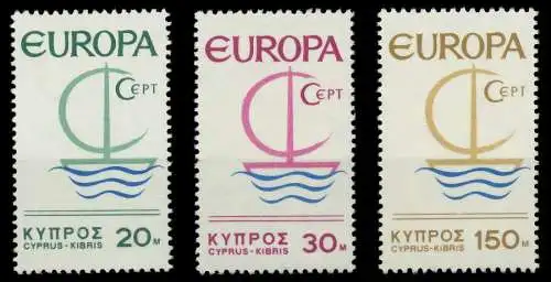 ZYPERN 1966 Nr 270-272 postfrisch 9C822A
