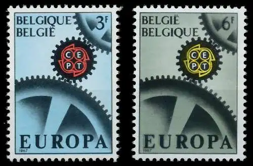 BELGIEN 1967 Nr 1472-1473 postfrisch 9C83FE