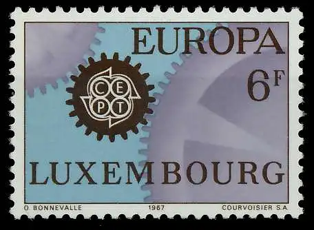 LUXEMBURG 1967 Nr 749 postfrisch SA52B26