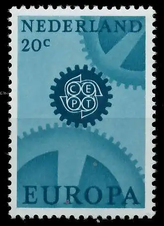 NIEDERLANDE 1967 Nr 878x postfrisch 9D149A