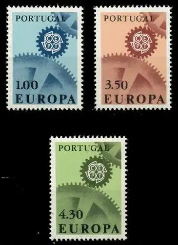 PORTUGAL 1967 Nr 1026-1028 postfrisch 9D1502