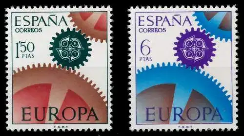 SPANIEN 1967 Nr 1682-1683 postfrisch SA52C46