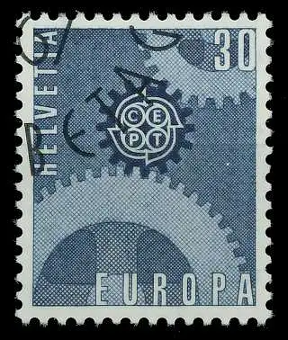 SCHWEIZ 1967 Nr 850 gestempelt 9D1542