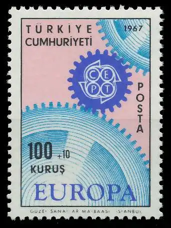 TÜRKEI 1967 Nr 2044 postfrisch SA52CAA