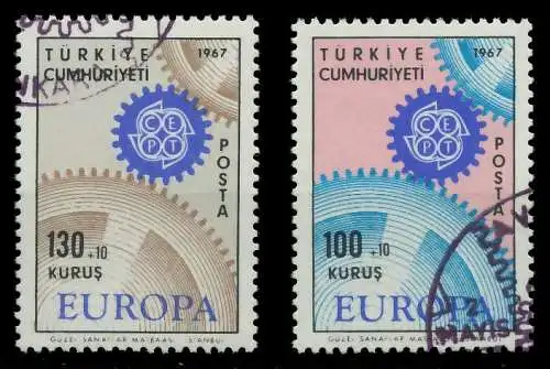 TÜRKEI 1967 Nr 2044-2045 gestempelt 9D15B6