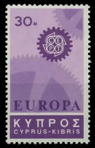 ZYPERN 1967 Nr 293 postfrisch 9D15DE