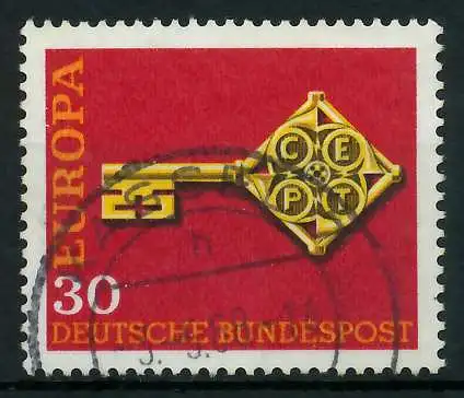 BRD BUND 1968 Nr 560 gestempelt 9D1682