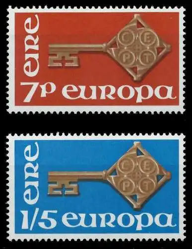 IRLAND 1968 Nr 202-203 postfrisch 9D17C6